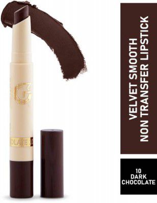 MATTLOOK Smooth Non Transfer Lipstick  (10 Dark Chocolate, 2 g)