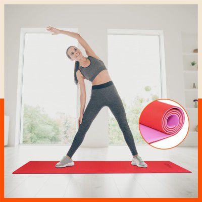 Matworks by Bathla – Kriya Classic Yoga Mat with Carrying Strap (Size: 24” x 72” Thickness: 8mm)