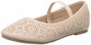 Max Girls Laser-Cut Ballerina Flats Sneaker...