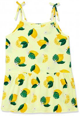 Max Girls Printed Sleeveless Regular Fit Top