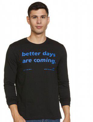 Max Men Typographic Printed Slim Fit T-Shirt