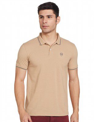 Max Men's Solid Slim Fit Tshirt