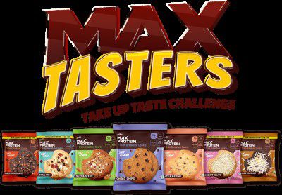 Max Protein : Sign Up to get your Free cookie delivered 