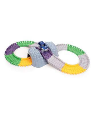 Max Trax Medieval Town 100 Track Pieces, Multicolor