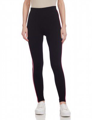 Max Women Solid Slim Fit Tights