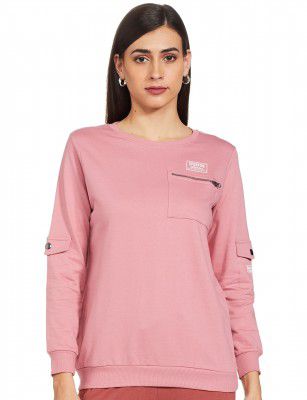 Max Women's Regular Fit Cotton Round Neck Sweatshirt