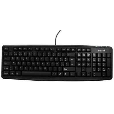 Maxell KB 90 Wired Keyboard with Number Pad