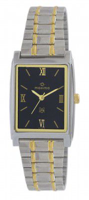 Maxima Analog Black Dial Mens Watch - 43342CMGT