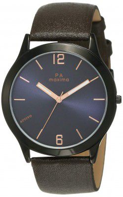 Maxima Analog Black Dial Mens Watch-57922LMGB