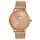 Maxima Attivo Collection Analog Rose Gold Dial and Rose Gold Mesh Chain Mens Watch-O-66670CMGR...