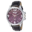 MAXIMA Brass Analog Black Dial Men Watch-E-01066Lagc, Black Band...