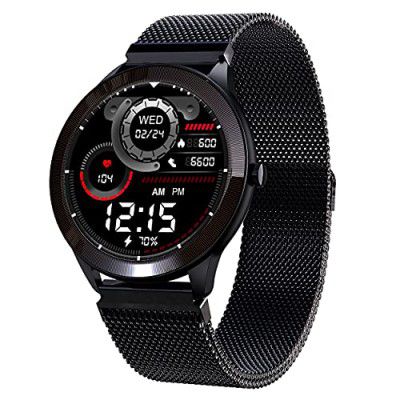 Maxima Max Pro X4 Smartwatch (Black Mesh)