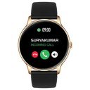 Maxima  Max Pro Knight Bluetooth Calling Smartwatch  (Gold)...