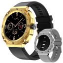 Maxima Raptor 1.39" HD Round Smart Watch with Premium Dual Metallic Case & Inbuilt Compass, Bluetooth Calling Smart Watch...