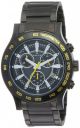 Maxima Stainless Steel Analog Black Dial Women Watch-32951Cmgb, Gold Band...