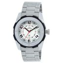 Maxima Stainless Steel Analog White Dial Men Watch-38481Cagi, Silver Band...