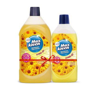 Maxkleen Disinfectant Floor  Cleaner Citrus 975 ml + 500 ml Free -