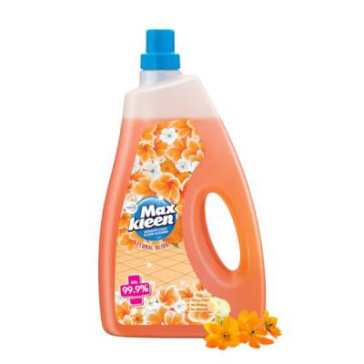 Maxkleen Wipro Floral Bliss 1.8L Disinfectant Floor Cleaner| 99.9% Germ Protection with Deep Cleaning Technology| Safe for Kids & Pets