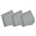 MAXOSHINE Premium Microfiber Cleaning Cloth for Mobile Lens Eye Glass Camera Lenses Desktop Glass Cleaning Cloth, Laptop Cleaning Cloth -30 x 30 cm (Pack of 3, Grey)...