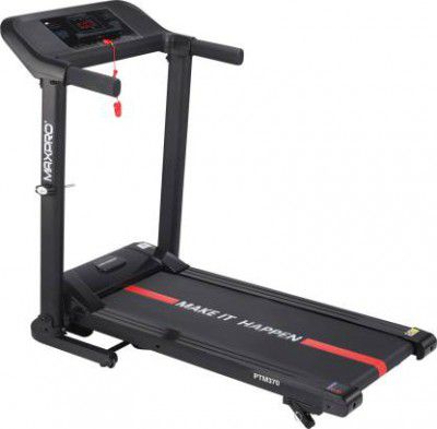 Maxpro PTM370 1.5Hp  DC Motorized Foldable Treadmill with LED Display Treadmill