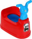 Maxwell Toilet Trainer Seat Chair Lid and High Back Support for Toddler Boys Girls Potty Potty Seat (RED-BLUE)...