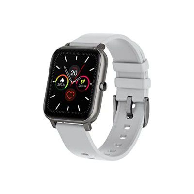 Maxx SX24 Pro Dual Bluetooth Calling Smart Watch 1.69-Inch, Voice Assistant, 100+ Sports Modes, SpO2, Heart Rate Monitoring, IP67 Waterproof, Longlife Battery (Grey)