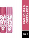 MAYBELLINE NEW YORK Baby Lips Pink Lolita & Baby Lips Cherry Kiss Pink Lolita & Cherry Kiss (Pack of: 2, 31.2 g)...