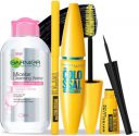 MAYBELLINE NEW YORK Call me colossal Kit-Mascara+ Kajal+ Bold Liner+ Garnier Micellar (Black, 205 g)...