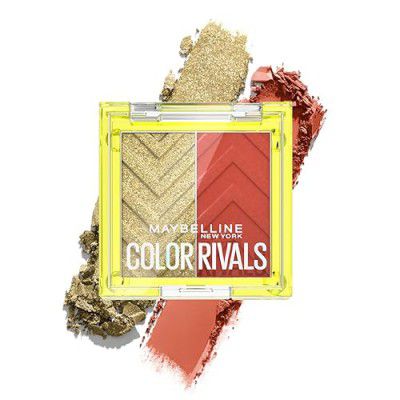 Maybelline New York Color Rivals Pigmented Eyeshadow Palette, Chill x Daring, 3g