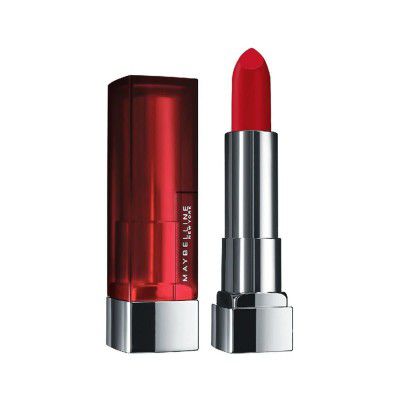 Maybelline New York Color Sensational Creamy Matte Lipstick - 640 Red Liberation, 3.9g