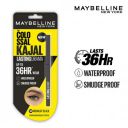 Maybelline New York Colossal Lasting drama Kajal - 36H Wear, Waterproof, Smudge Proof Kajal - 10 Midnight Black, 0.31g...
