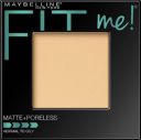 MAYBELLINE NEW YORK Fit Me Matte Plus Poreless Powder Compact  (Porcelain - 110, 8.5 g)...