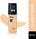 MAYBELLINE NEW YORK Fit Me Matte+Poreless Liquid Foundation (With Pump & SPF 22) Foundation (120 Classic Ivory, 30 ml)...