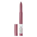 Maybelline New York Lipstick, Matte Finish, Long-lasting, Intense Colour, SuperStay Crayon Lipstick, 25 Stay Exceptional, 1.2g...