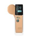 Maybelline New York Liquid Foundation Medium Coverage Lotion, Matte Finish, With Spf, Absorbs Oil, Fit Me Matte For Oily Skin + Poreless, 220 Natural Beige, 30Ml, Pack Of 1...