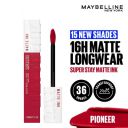 Maybelline New York Liquid Matte Lipstick, Long Lasting, 16hr Wear, Superstay Matte Ink, 20 Pioneer, 5ml...