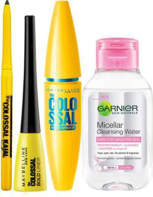 Maybelline New York Saras Eye Makeup Favourites (Black, 144.3 g)