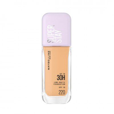 Maybelline New York Super Stay Lumi Matte Liquid Foundation, 220 | 30 HR Long Lasting yet Lightweight, 35ml