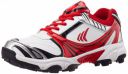 Mayor Mens Kent White and Red Cricket Shoes...