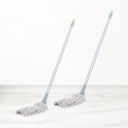 Mazic Cotton Floor Mop Cleaning – Grey Color (Pack of 2)...