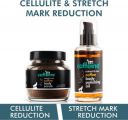 mCaffeine Coffee Cellulite & Stretch Mark Reduction Duo | Body Scrub, Body Oil | All Skin | Paraben & Mineral Oil Free  (2 Items in the set)...
