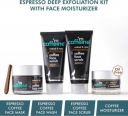mCaffeine Espresso Coffee Skin Care Routine for Deep Exfoliation & Oil Free Hydration | Face Wash, Face Scrub, Face Mask, Moisturizer | All Skin Types | Cruelty Free & Vegan  (4 Items in the set)...