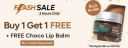 Mcaffeine Flash Sale Loot : Buy 1 Get 1 Free + Free Choco Lip Balm....