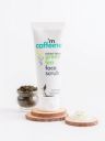 mCaffeine Green Tea Face Scrub with Vitamin C 100 g...