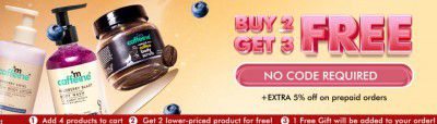 mcaffeine Loot :Buy 2 Get 3 Free