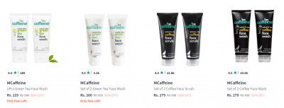 Mcaffeine Personal Care Products Upto 60% Off