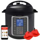 Mealthy MultiPot 9-in-1 Programmable Electric Pressure Cooker with Stainless Steel Pot...