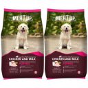 Meat Up Chicken and Milk Puppy Dry Dog Food, 1.2kg (Buy 1 Get 1 Free)...