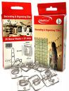 MECHDEL Decorating & Organizing Clips (Clear,20 Clips and 21 Mini Strips) (1)...