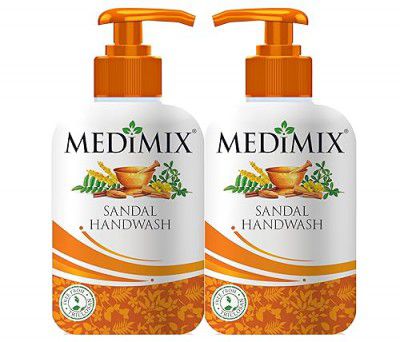 Medimix Sandal Liquid Handwash 500g Bottle (1 + 1 Combo Pack)